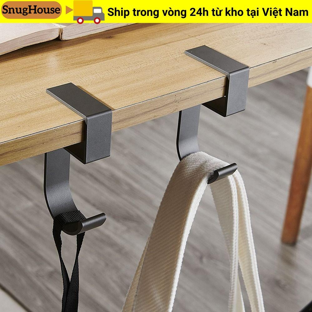 Giá đỡ ví SNUGHOUSE, Móc túi xách di động không cần đục lỗ, Móc treo tường có thể tháo rời đa chức năng Giá để bàn