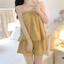 Bộ đồ ngủ dây đeo phong cách Hàn Quốc, mát mẻ cho mùa hè, quần short thoải mái, phù hợp mặc tại nhà.