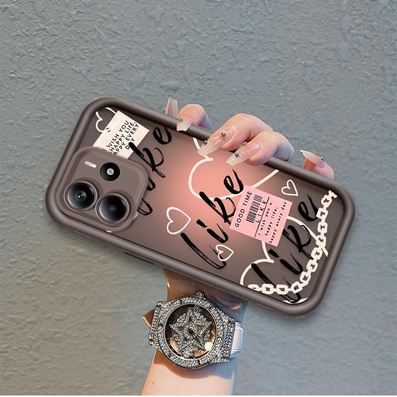 Ốp Lưng Cho Redmi Note 14 4G 5G Hoạt Hình Silicon Mềm Ốp lưng TPU Like Music girl Angel Eye Chống Sốc Ốp Lưng