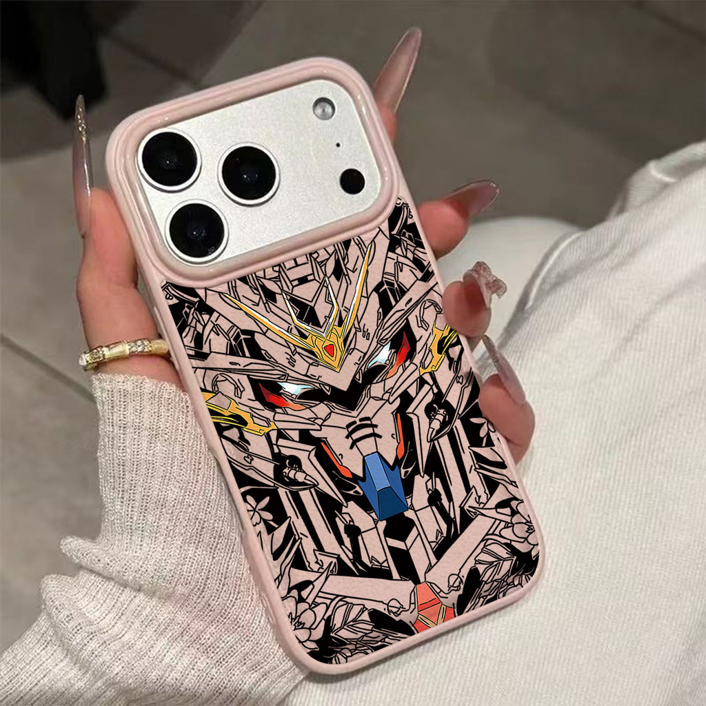 Ốp lưng Mobile Suit Gundam Stylish Chống Sốc Da Gai Bảo Vệ Camera Cấp iPhone 17/16/15/14/13/12/11/X/XS Max Pro