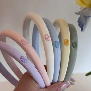 Kem Phong Cách Satin Vàng Nhãn Mỏng Đầu Nữ Thời Trang Xốp Đầu Cao Cấp Đơn Giản Áp Lực Kẹp Tóc Phụ Kiện Tóc