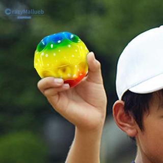 Bóng nảy tương tác nảy cao, cao su mềm nhiều màu, vui nhộn cho trẻ em, quà tặng sinh nhật [CrazyMallueb.vn]
