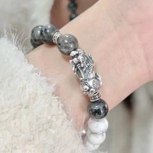 Vòng tay Yin Yang Bagua Pixiu - Phụ kiện thời trang cao cấp dành cho nam