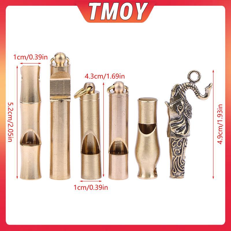 Đồng còi móc khóa mặt dây chuyền ngoài trời với âm lượng cao từ TMOY