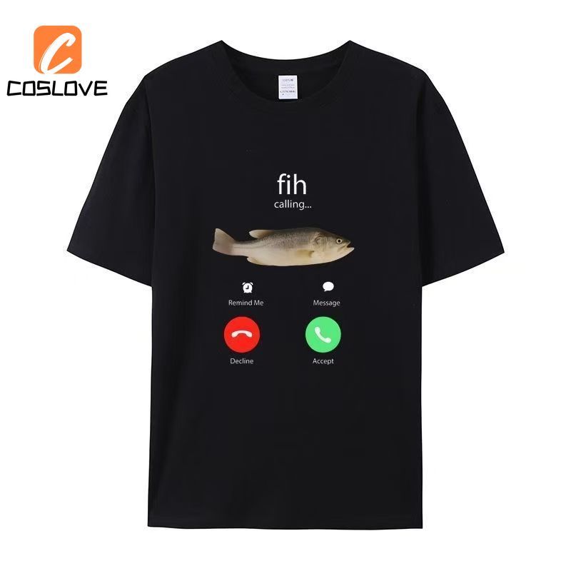 Fih Áo Thun Họa Tiết Ngộ Nghĩnh cho Người Lớn - Quà Tặng Hằng Ngày
