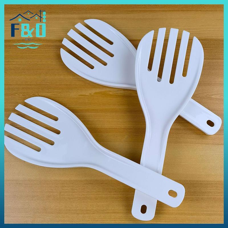 [F & O] Thìa Cơm Lớn Thìa Ăn Bằng Nhựa Chống Dính Tiện Ích Nhà Bếp Thìa Cuộn Tay Xẻng Cơm Đồ Dùng Nhà Bếp Nĩa Cơm Dày {vn}