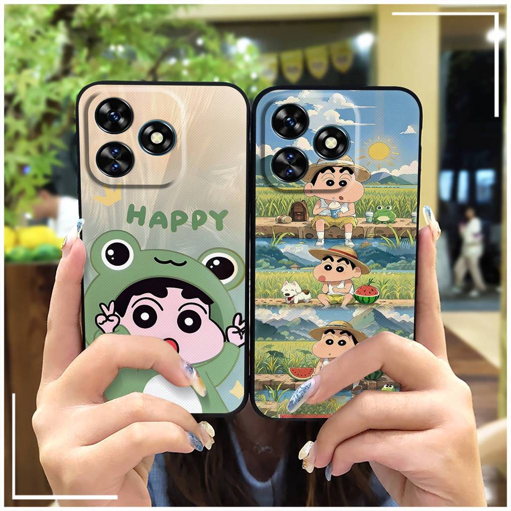 Ốp lưng TPU mềm Oukitel C51, thiết kế Graffiti hoạt hình, silicon bọc toàn bộ, chống va đập, bền đẹp, không thấm nước