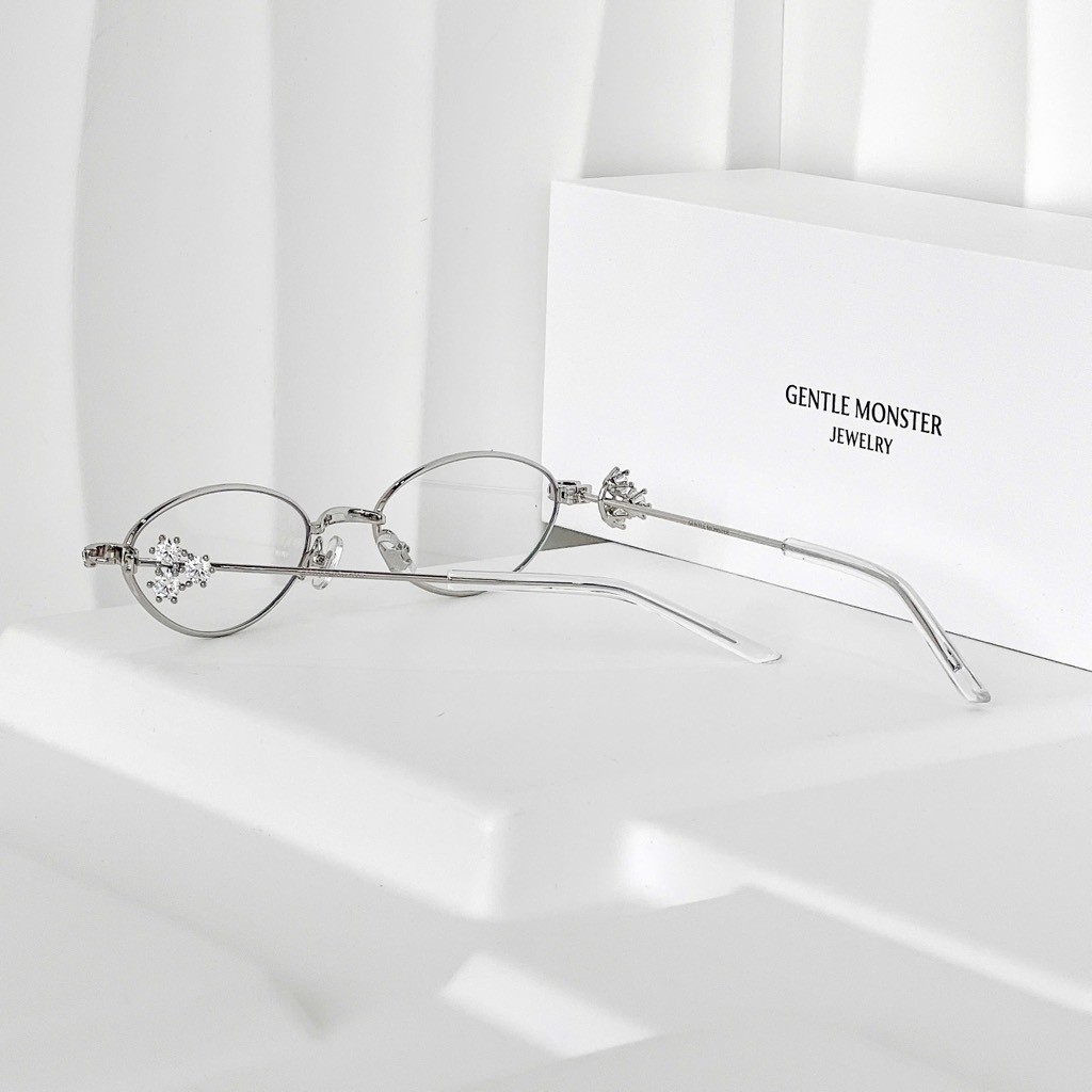 [Chính hãng] [Ảnh thật] Kính Mát G.M. Jewelry. Carat 02 Màu Bạc