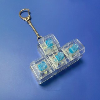Bàn phím ngón tay SAVORBOX, Nút giảm căng thẳng Keycap Fidget Móc khóa, Thư giãn vượt qua thời gian 4 / 5 Phím Tiện ích Clicker Đồ chơi trẻ em