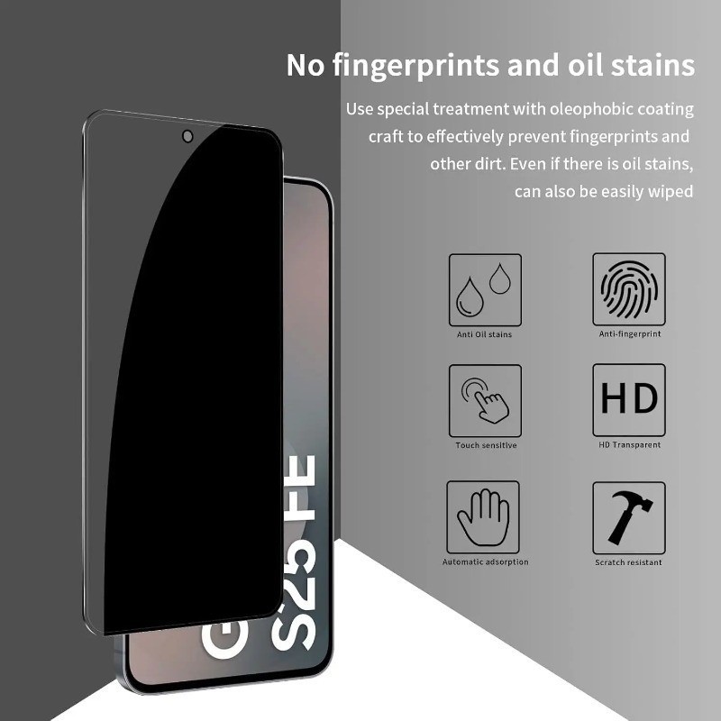 1-2 Chiếc HD Trong Suốt Kính Cường Lực Phim Cho Sharp Aquos R10 R5G R7s R8s R9 pro Chống Cháy Nổ Viền Đen Bảo Vệ Màn Hình Điện Thoại Chống Riêng Tư Kính Cường Lực Phim