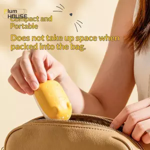 PlumHOUSE Dụng cụ tẩy lông thú cưng di động dễ thương Dụng cụ tẩy lông thú cưng ngoài trời Con lăn tẩy lông tại nhà Máy làm sạch lông thú cưng đa chức năng VN
