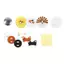 Đồ chơi có sẵn SPIRITS Viên nang Đồ chơi Mini Huy hiệu Maker Cat Chapter Taniko Bar Homemade C97N