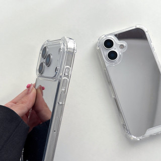[JLK] ốp lưng iphone 13 pro max Điện Thoại Gương Cứng Acrylic Cho iPhone 17 16 15 Pro Max 14 Plus 13 12 11 Pro X XR XS Max 7 8 Plus SE2 17 Vỏ Chống Sốc Không Khí