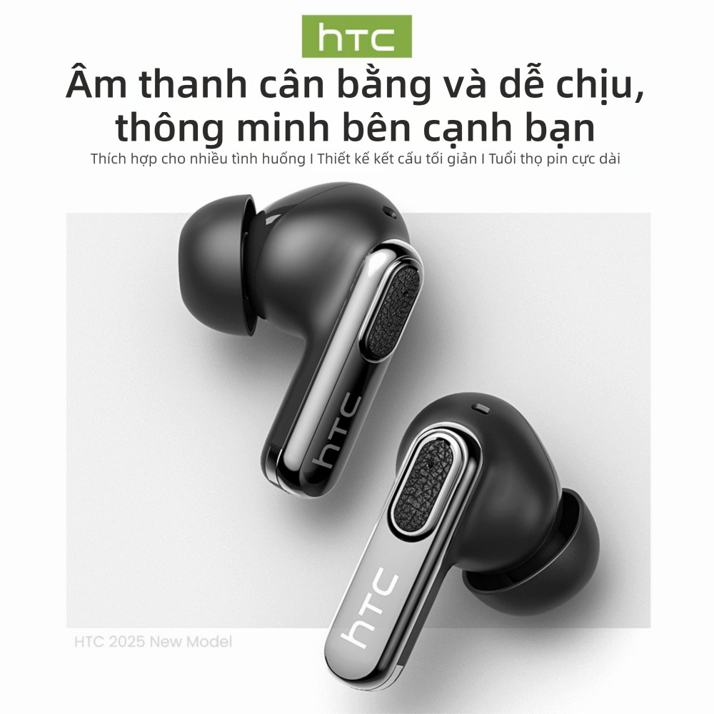 HTC NE60 Tai nghe dịch Tai nghe Bluetooth HIFI Tai nghe không dây tăng cường tiếng ồn IPX5 Tai nghe thể thao chống nước