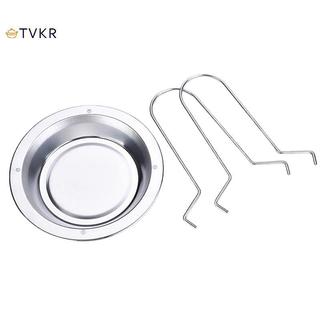 TVKR Rang Nướng Đứng Gà Roaster Giá Bếp Ngoài Trời BBQ Dụng Cụ Thép Carbon Chống Dính Nướng Đĩa Gà OIK