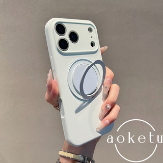 Giá đỡ xoay 360 Silicon lỏng mới Thích hợp cho vỏ điện thoại Apple 17 Pro Max Bao gồm tất cả 16 điểm thu hút từ tính Bảo vệ 15 nút Chống rơi 14 Vỏ bảo vệ