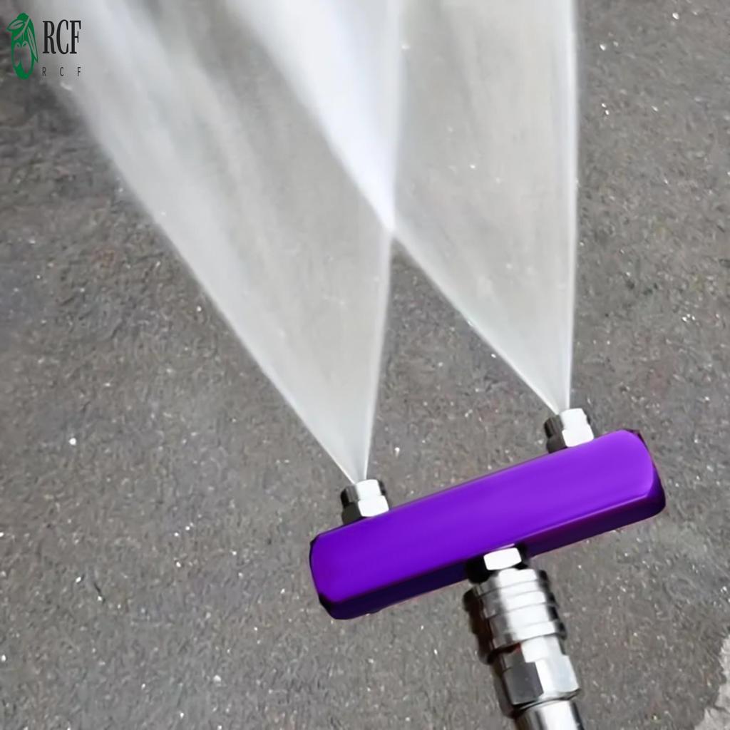 Vòi phun kép cho máy rửa áp lực đính kèm đũa phép phun kép với ngắt kết nối nhanh 1 / 4 Inch