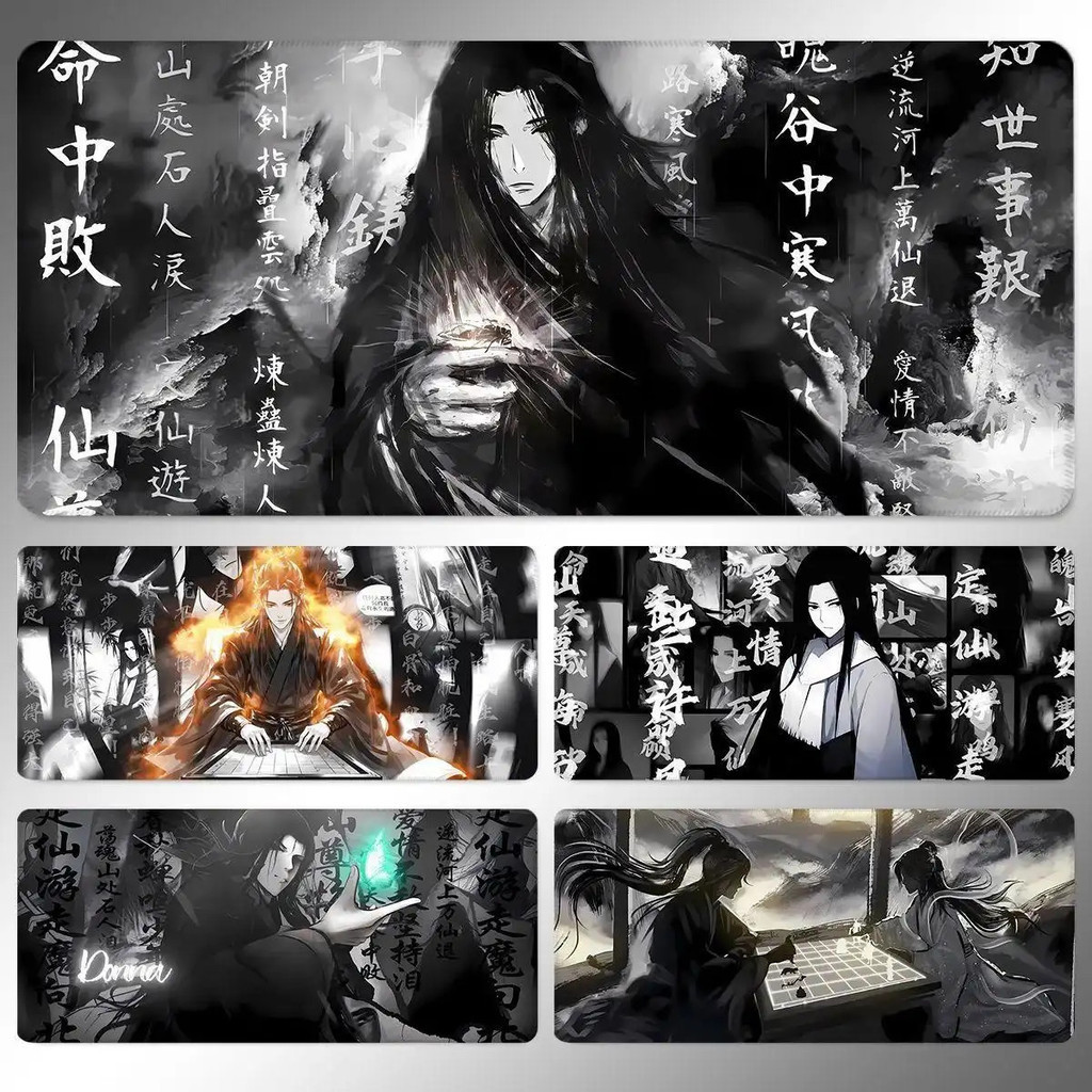 Tấm lót chuột Reverend Insanity - Thảm để bàn dày cực lớn cho bàn phím máy tính, đế cao su chống trượt