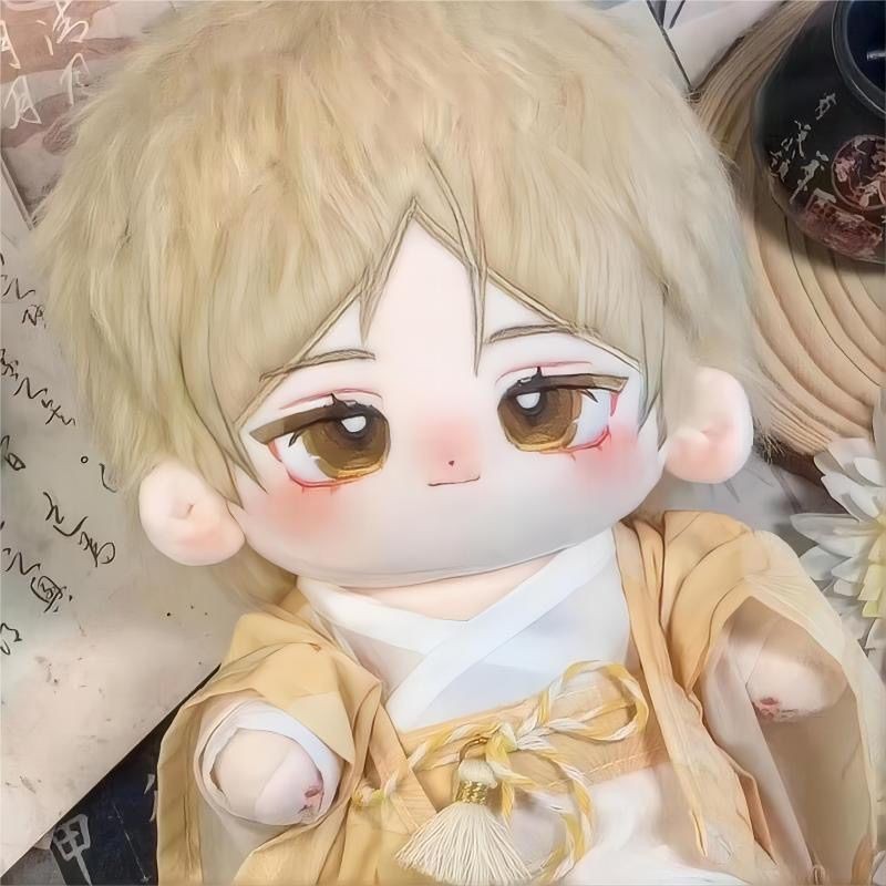 Chờ Đám Mây Trở Lại Thu Đông 20cm Búp Bê Cotton Quần Áo Bé Không Thuộc Tính Búp Bê Cotton Quần Áo Bé Búp Bê Hàng Hóa Anime 4.3