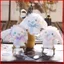BH2 Sanrio Cinnamoroll Sang Trọng Búp Bê Chó Dễ Thương Móc Khóa Quà Tặng Cho Bé Gái Túi Mặt Dây Chuyền Đồ Chơi Nhồi Bông Cho Trẻ Em Móc Chìa Khóa HB2