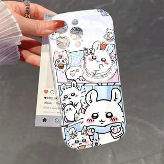 Chiikawa magic Hachiware‌ case lưng iPhone Cho 11 case iPhone 16 plus 12 13 14 pro max 15plus cover 15pro soft case