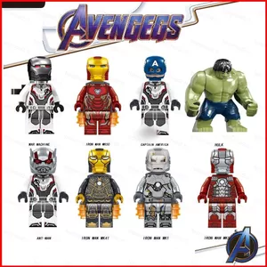 BH2 Avengers Minifigure Khối Xây Dựng Đồ Chơi Nhân Vật Hành Động Trẻ Em Đồ Chơi Người Sắt Mô Hình Búp Bê Đồ Chơi Cho Trẻ Em HB2