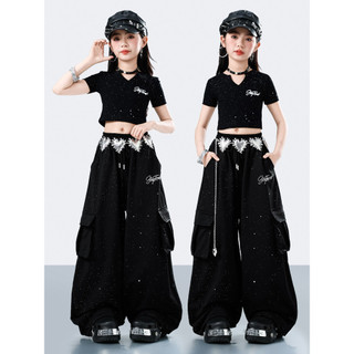 Đồ nhảy hiện đại cho bé gái Bộ tập nhảy cho Quần hiphop bé trai Bộ tập nhảy cho Croptop Đồ nhảy hiphop Đồ tập nhảy cho bé Đồ cảnh sác cho Đồ cá tính cho bé gái Quần áo hiphop
