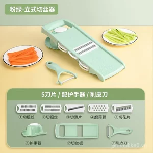 Mới Hộ Gia Đình Máy Xay Đa Năng Thép Không Gỉ Cắt Rau Kết Hợp Nhà Bếp Hướng Dẫn Sử Dụng Gọt Vỏ U9EX