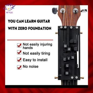 HFTOY Guitar Hợp Âm Bấm Guitar Hỗ Trợ Hợp Âm Huấn Luyện Hợp Âm Hệ Thống Học Tập Guitar Phụ Kiện Guitar Dụng Cụ Huấn Luyện Đàn Guitar Dành Cho Trẻ Em Người Lớn ~