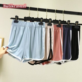 Phụ Nữ Quần Ngắn Mùa Hè An Toàn Cao Cấp Rời Quần Short Chạy Bộ Pyjama Quần Short