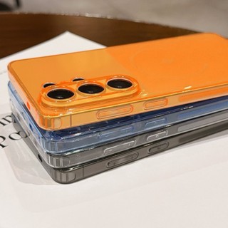 Ốp Silicon Siêu Mỏng Trong Suốt Matte Cho Samsung Galaxy S26 S25 S24 FE Plus Siêu Mềm Mỏng Chống Sốc Cao Su Gel Cover