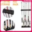 Giá đỡ cần câu Jasmine 6-Rod, thiết kế treo tường, phù hợp nhà để xe
