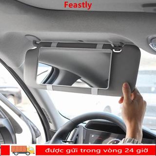 Tấm che nắng FEASTLY, Gương trang điểm di động che nắng, Gương mỹ phẩm HD màn hình lớn chắc chắn Phụ kiện nội thất ô tô