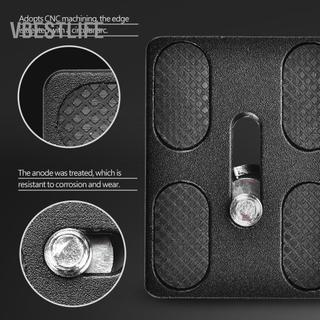 VBESTLIFE Acouto cho PU40 Nhanh Chóng Phát Hành Đĩa với 1/4 inch Vít Gắn Chân Máy Đầu Bóng SLR Camera Cao Su Hợp Kim