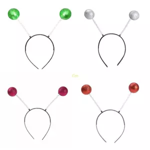 Đầu băng Antenna Martians cho Halloween - Kim Loại