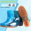 3531 Phong Cách Mới PVC Nữ Giày Đi Mưa Thấp 1305 Xanh Xanh Xanh Chống Trơn Trượt Bò Ten Giày Đi Mưa Thấp Giày Nước Làm Việc BA02