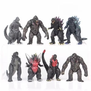 Godzilla 2 Vua Quái Vật Sen Đỏ Godzilla Ghidorah Khủng Long Ba Đầu Di Chuyển Được Búp Bê Hình Trang Trí Mô Hình