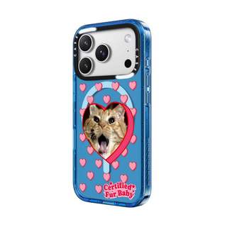 CASECASE X Cat khung trái tim Đen / Xanh da trời / Hồng Fizz Bộ sưu tập kẹo Màu sắc trong suốt Cứng hút từ tính Vỏ tác động cho Apple IPhone 13 14 15 16 17Pro Max Plus Có hộp