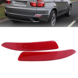 Iuxishop Bộ phản quang cản sau iuxishop cho BMW E70 X5 2007-2013 Bộ sơn bên trái và bên phải Phần lắp đặt dễ dàng 63217158949/63217158950