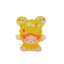 3cm Phát Sáng Trong Bóng Tối Mùa Xuân Ngồi Gấu Búp Bê DIY Quyến Rũ Dạ Quang Nhựa Mini Hình Kawaii Hoạt Hình Mặt Dây Chuyền Móc Khóa Trang Trí Thủ Công Phụ Kiện
