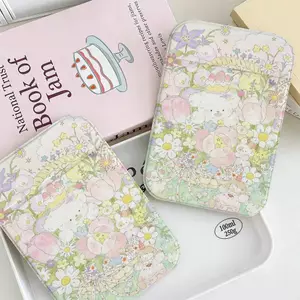 Cánh đồng hoa thỏ đáng yêu Gương Trang Điểm Gấp In Hình Xinh đồng hoa đáng Dễ Thương