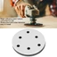 NOTE1 Giao diện xốp đệm mềm, Miếng đệm đệm đệm đệm xốp đường kính 125mm, Miếng đệm đệm lót chà nhám 6 lỗ bền bỉ cho máy mài đánh bóng