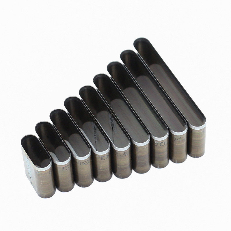 Hình Bầu Dục Cắt Khuôn Dao Lỗ Phẳng Dao Handmade Tự Làm Da Hàng Hóa Hành Lý Thẻ Tai Chết Dụng Cụ Cắt SXST