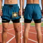 Quầnshort thể thao retro, phù hợp cho hoạt động ngoài trời như đi xe đạp, quần vợt và bóng rổ. Thiết kế hai mảnh, khô nhanh, nhẹ và đa năng.