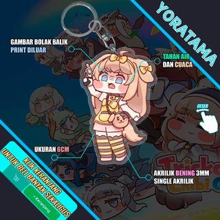 Gantungan Kunci Trickcal Chibi Speaki Erpin Butter, Keychain Trickal Cuayo - Butter