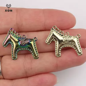 Dây chuyền hợp kim kẽm sơn roing ngựa quyến rũ kèm bộ phụ kiện DIY