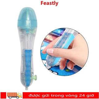 Bút Vị Trí Hạt FEASTLY, Máy Làm Thủ Công 2.6mm Đầu Perler Hama Hạt Bút, Sáng Tạo Tự Động Tiết Kiệm Thời Gian Báo Chí Công Thái Cầm Hạt Định Vị Bút Quà Tặng Trẻ Em
