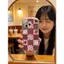 Thỏ sọc đỏ cho trường hợp iPhone 17promax iPhone 16/15/14 chống rơi 13/12pro