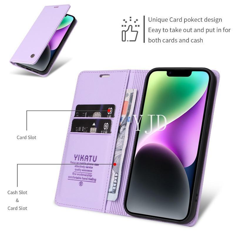 Ốp Lưng Cho Honor 600 Pro Da Cổ Điển Siêu Mỏng Khe Cắm Thẻ Chống Rơi Vỏ Điện Thoại