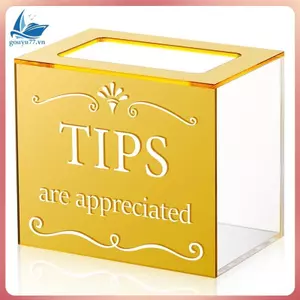 Đầu Lọ Đựng Tiền Acrylic Đầu Hộp Đựng Tiền Mặt Đầu Tặng Xô Hộp Bảo Quản Hộp Gợi Ý Hộp Đựng Tiền Raffle